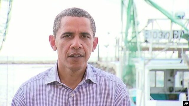President Barack Obama gives his weekly address, 5 Jun 2010