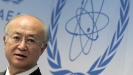 International Atomic Energy Agency Director General Yukiya Amano attends a news conference during a board of governors meeting at the UN headquarters in Vienna, Austria, November 29, 2012. 