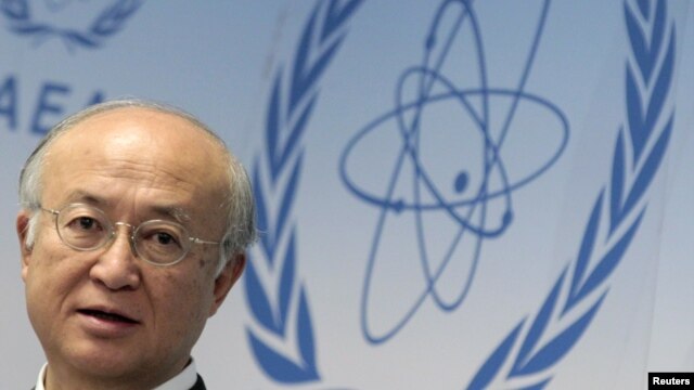 International Atomic Energy Agency (IAEA) Director General Yukiya Amano attends a news conference during a board of governors meeting at the UN headquarters in Vienna, Austria, November 29, 2012. 