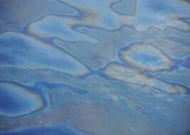 Aerial images of the Deepwater Horizon oil spill taken from a US Coast Guard HC-144 aircraft.