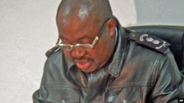 Comandante da Polícia do Namibe, Antonio Candela