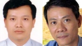 Hai nhà tranh đấu cho dân chủ: Bác sĩ Phạm Hồng Sơn và luật sư nhân quyền Nguyễn Văn Đài.