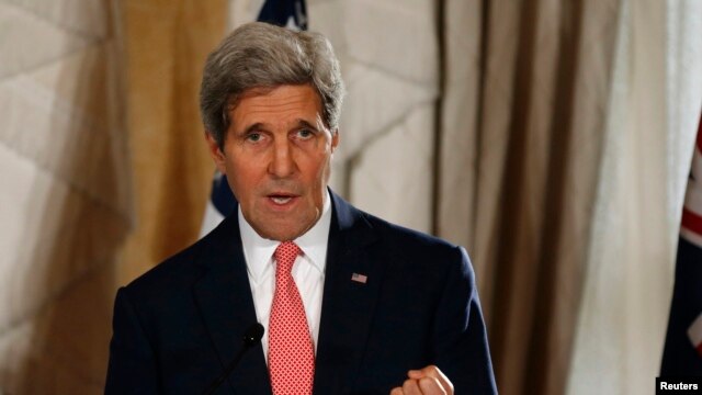 Ngoại trưởng Mỹ John Kerry.