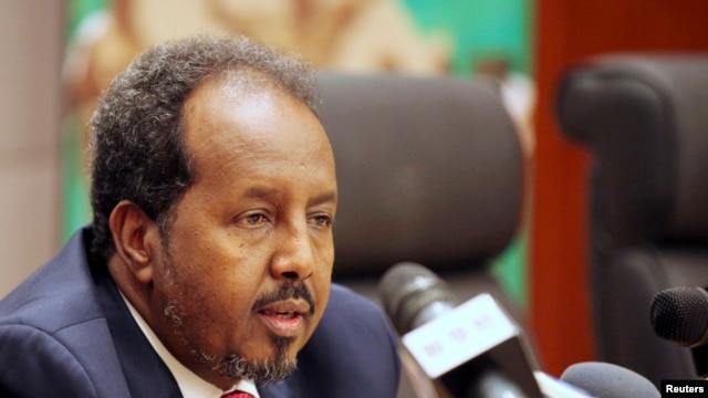 Tổng thống Somalia Hassan Sheikh Mohamud.