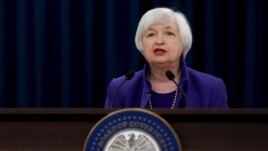 Bà  Janet Yellen - Chủ tịch Quỹ Dự trữ Liên bang Hoa Kỳ.