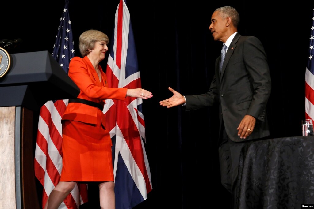 Obama, May Discuss US-Britain Trade Relations - Voice of America