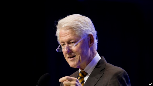 Cựu Tổng thống Bill Clinton.