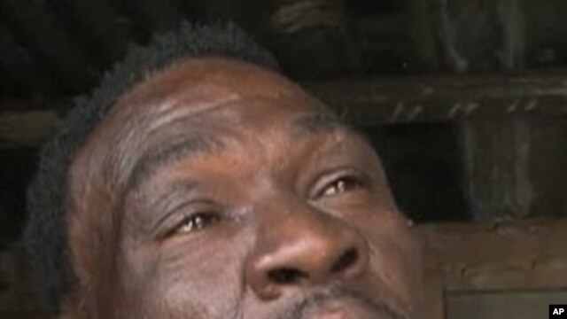 Sylva Louis has lived in the sprawling refugee camp of Champs de Mars in downtown Port au Prince, Haiti's capital, since the January 12 earthquake (file photo)