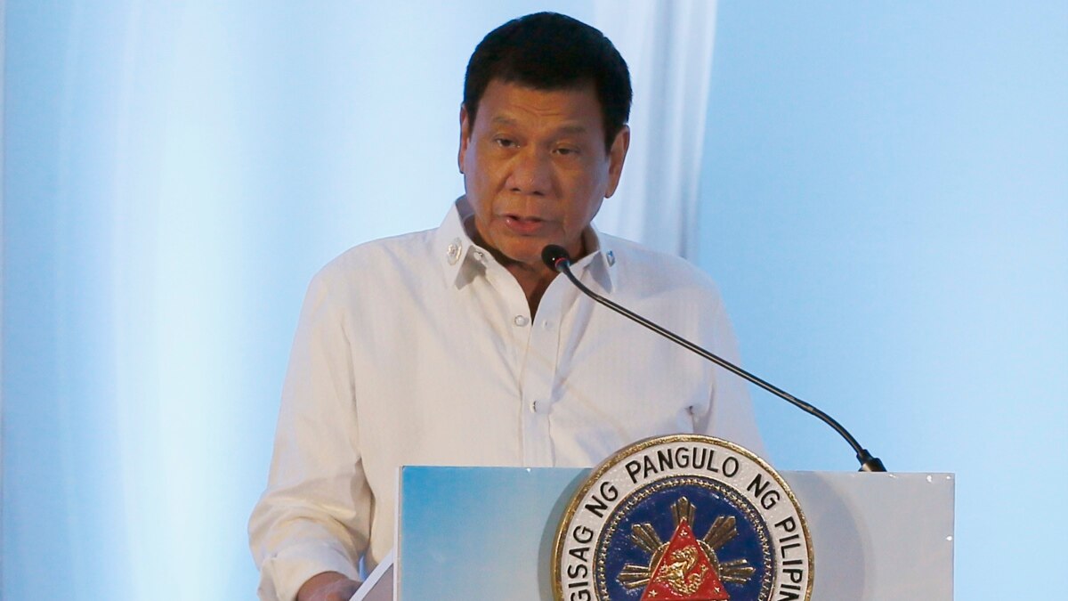 Duterte Wants Us Forces Out Of South Philippines