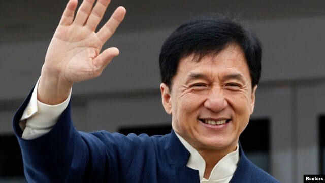 Aktor Jackie Chan minta maaf kepada publik terkait kasus narkoba yang menimpa puteranya (foto: dok).