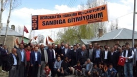 İyun seçkiləri öncəsi, Kürəsünni Türklərinin boykot kampaniyası - Van, Qaragündüz kəndi