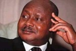 Yoweri Museveni, whose third term is due to expire in 2011, is raising questions about Uganda's international position if parliament imposes the death penalty for homosexual behavior.