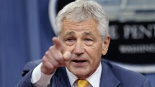 အေမရိကန္ကာကြယ္ေရးဝန္ႀကီး Chuck Hagel