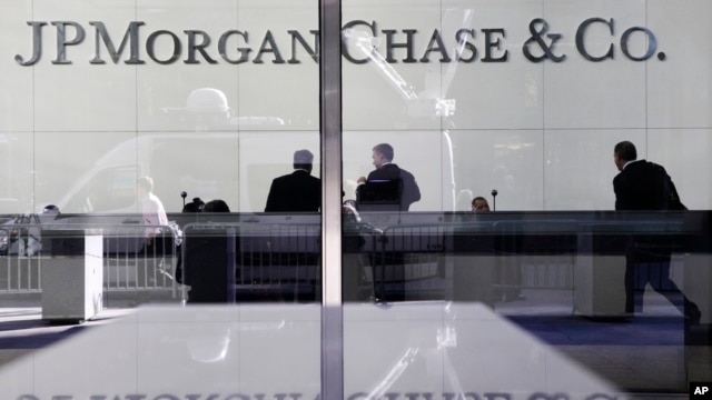 Trụ sở chính của Ngân Hàng J.P. Morgan ở New York.