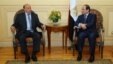 Tổng thống Yemen Abd Rabbo Mansour Hadi, phải, hội kiến Tổng thống Ai Cập Abdel Fattah al-Sissi sau khi ông đến Sharm el-Sheikh để tham dự hội nghị thượng đỉnh Ả rập, 27/3/2015.