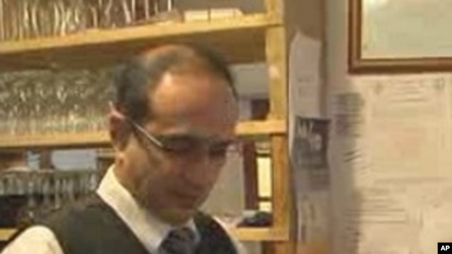 Farid Hashimi is the manager of an Afghan restaurant in Arlington, Virginia.
