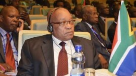 South Africa's President Jacob Zuma attends the leaders meeting at the African Union (AU) in Ethiopia's capital Addis Ababa July 14, 2012. 