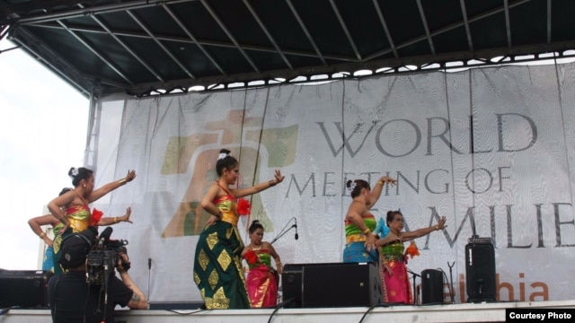 Modero Dance Company tampil di hadapan Paus Fransiskus di Philadelphia