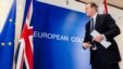 Thủ tướng Anh David Cameron sau một cuộc họp báo tại hội nghị thượng đỉnh EU ở Brussels, 19/2/2016.