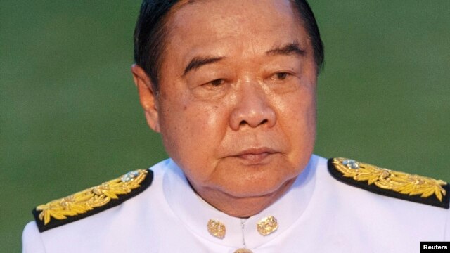 FILE - Thai Deputy Prime Minister and Defense Minister Prawit Wongsuwan.