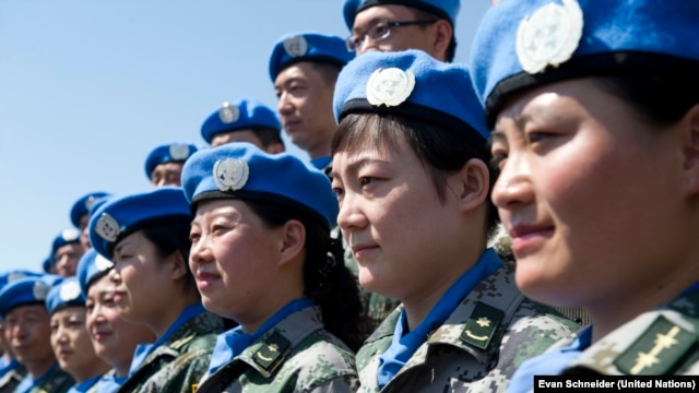 Thêm 8 nghìn binh sĩ Trung Quốc sẽ sớm gia nhập lực lượng dự bị của Liên Hiệp Quốc.