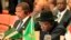 Presiden Nigeria Goodluck Jonathan (kanan) dan Presiden Tanzania Jakaya Mrisho Kikwete nampak berada di antara para tamu yang ikut menghadiri peringatan 50 tahun Uni Afrika di Addis Ababa, Ethiopia (25/5).