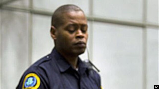 Former Liberian President Charles Taylor awaits the start of the prosecution's closing arguments during his trial at the U.N.-backed Special Court for Sierra Leone in Leidschendam, February 8, 2011