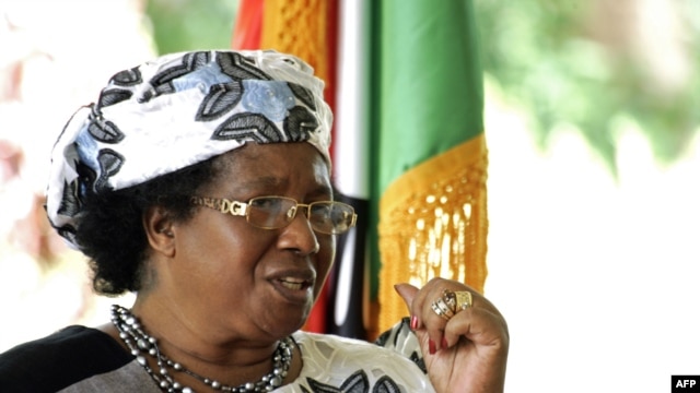 Malawi President Joyce Banda (2012 photo)