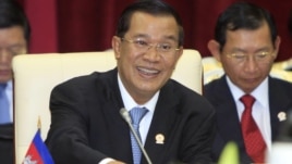 Cambodian Prime Minister Hun Sen. 