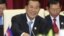Cambodian Prime Minister Hun Sen spoke to the lower house of parliament in a nationally televised speech Thursday, Aug. 9, 2012, that was mandatory viewing for civil servants.