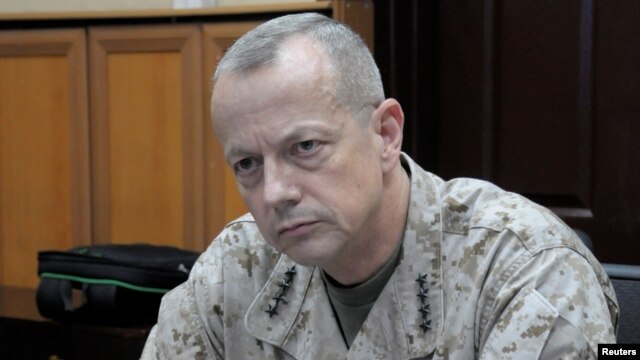 U.S. General John Allen in Kabul, April 4, 2012.