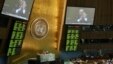Delegates to the United Nations General Assembly applaud the passage of the first UN treaty regulating the international arms trade in conventional arms at the United Nations Headquarters in New York, April 2, 2013. 