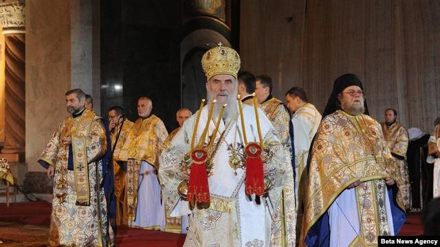 Patrijarh Irinej je sinoć u u Hramu svetog Save u Beogradu služio Božićnu svetu arhijerejsku liturgiju, 