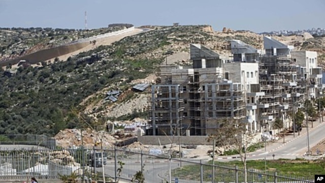 A general view of a construction site in the West Bank Jewish settlement of Modiin Illit, March 14, 2011.