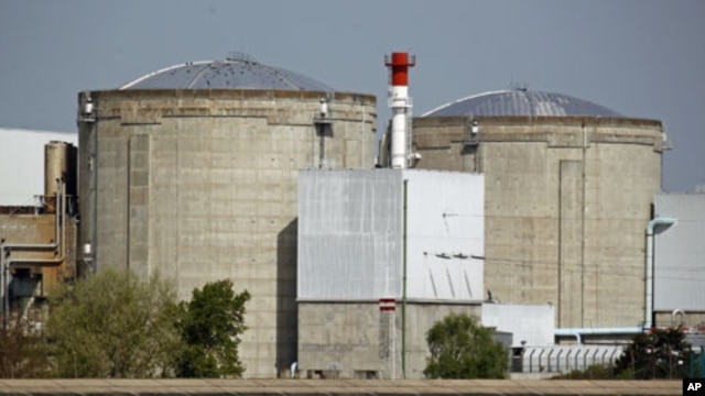 France's oldest Electricite de France nuclear power station in Fessenheim,  April 10, 2011