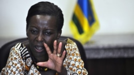 Rwandan Foreign Minister Louise Mushikiwabo (file)