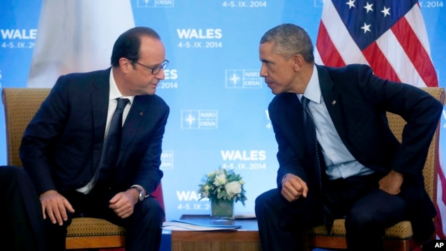 Tổng thống Pháp Francois Hollande sẽ gặp Tổng thống Mỹ Barack Obama vào ngày 24/11/2015 để họp bàn chống Nhà nước Hồi giáo.