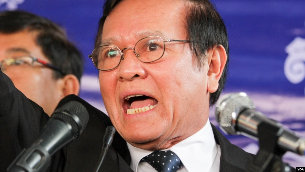Ông Kem Sokha - Phó Chủ tịch Đảng Cứu nguy dân tộc Campuchia (CNRP) đối lập.