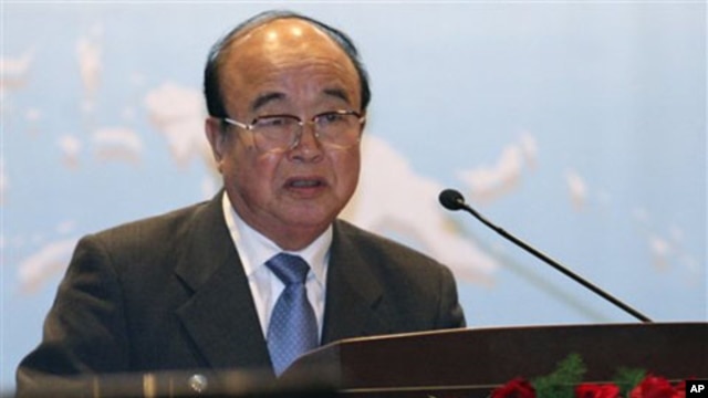 North Korean Foreign Minister  Pak Ui-Chun (Aug 2010 file photo)