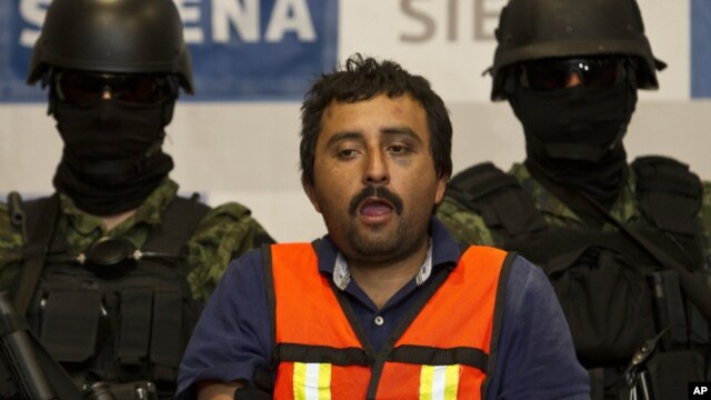 Uno de los cabecillas de la banda de Los Zetas recientemente capturado en México.