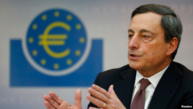 Mario Draghi, President of the European Central Bank (ECB), March 7, 2013