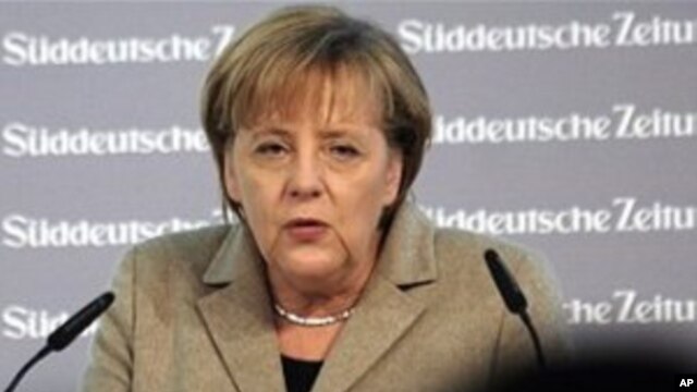 German Chancellor Angela Merkel, 25 Nov 2010
