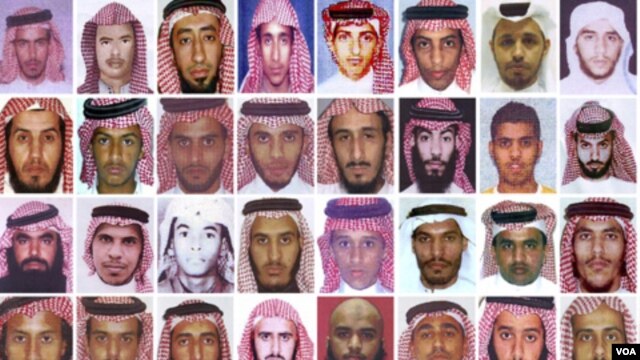 Algunos de los miembros de al Qaeda que es esconden en Yemen, Afganistán y Pakistán.