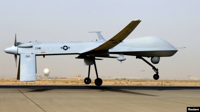 Un prominente líder talibán y su número dos, han sido las víctimas más recientes de los ataques de drones como éste, un MQ-1B Predator.
