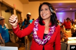 La representante de Hawái, Tulsi Gabbard, es una de las que ha presentado su intención de aspirar a la presidencia de EE.UU. en 2020.