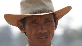 Chut Wutty, a prominent Cambodian anti-logging activist who helped expose a secretive state sell-off of national parks was fatally shot on April 25, 2012 in a remote southwestern province, FILE February 21, 2012.