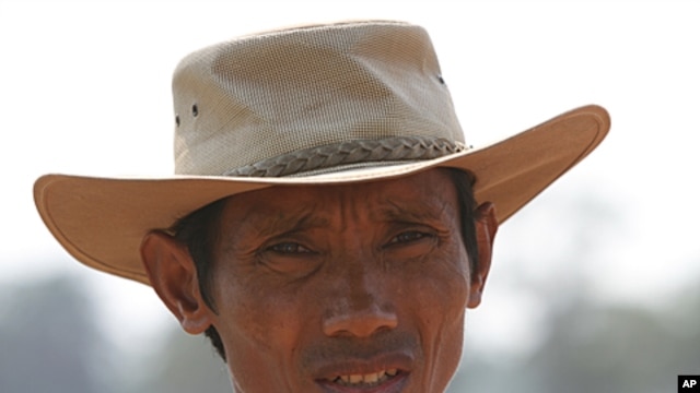 Chut Wutty, a prominent Cambodian anti-logging activist who helped expose a secretive state sell-off of national parks was fatally shot on April 25, 2012 in a remote southwestern province, FILE February 21, 2012.