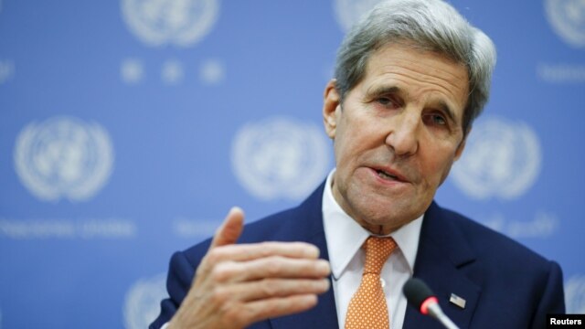 Ngoại trưởng Mỹ John Kerry.