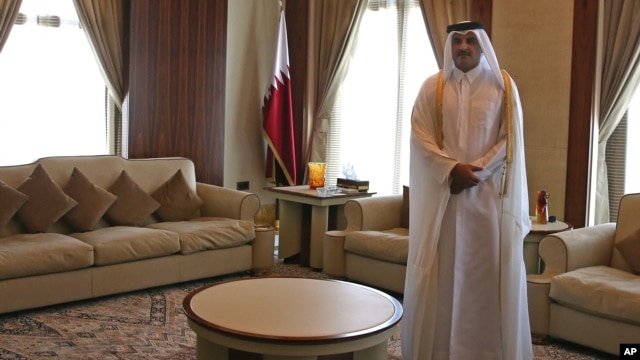 Quốc vương Qatar Sheik Tamim Bin Hamad al-Thani.