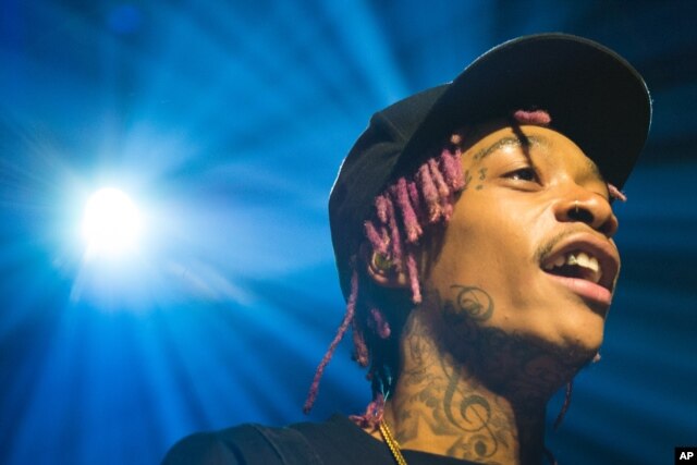 Recording artist Wiz Khalifa performs in concert at Webster Hall on Nov. 16, 2014, in New York. (